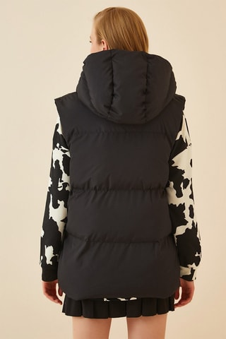 Colete oversize - Preto