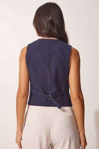 Gilet de costume regular - Bleu marine