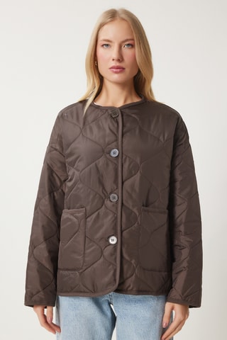 Veste regular - Marron