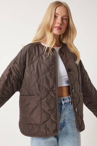 Veste regular - Marron