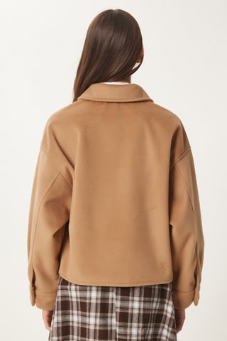 Veste regular - Camel