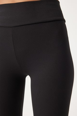 Leggings cintura subida - Preto
