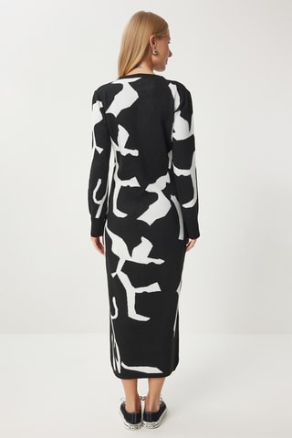 Robe pull regular - Noir 