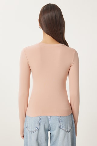 Top slim - Bege