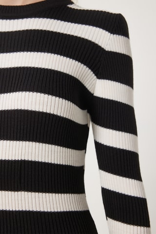 Vestido justo - Preto