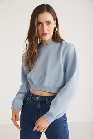 Sweat court - Azul claro