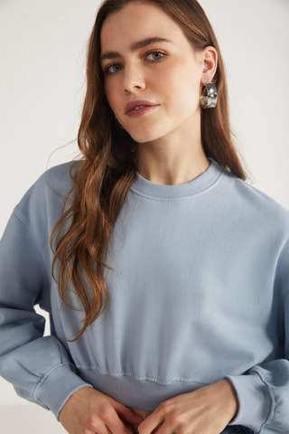 Sweat court - Azul claro