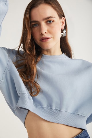 Sweat court - Azul claro