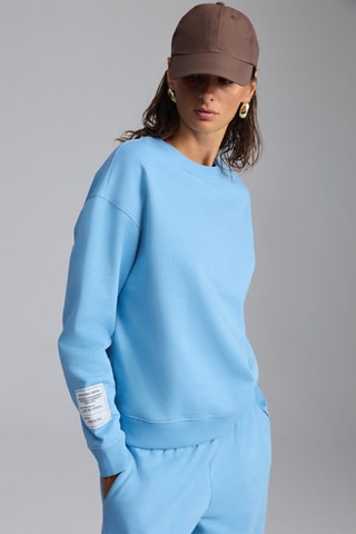 Sweat regular - Azul claro
