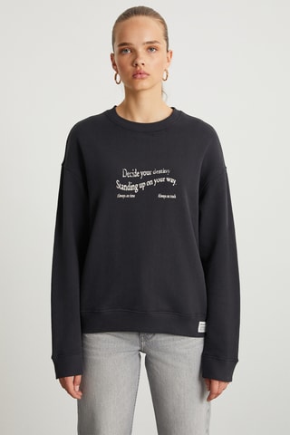 Sweat oversize - Antracite