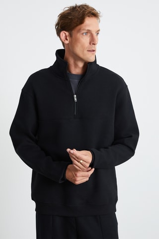 Sweat regular - Preto