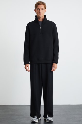 Sweat regular - Preto