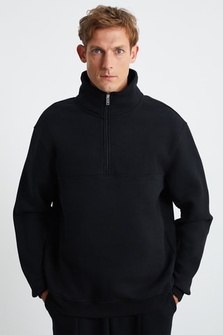 Sweat regular - Preto