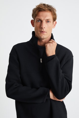 Sweat regular - Preto