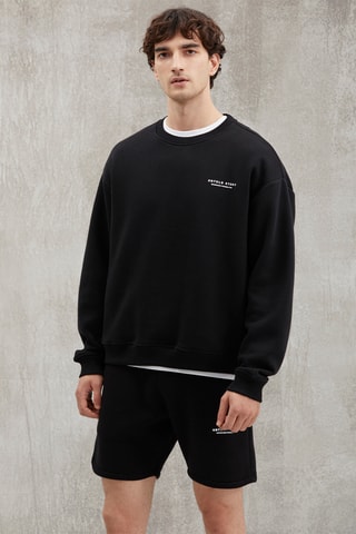 Sweat oversize - Preto