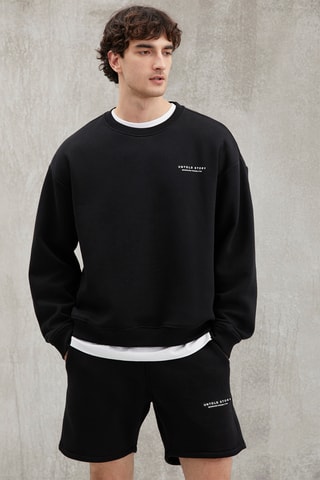 Sweat oversize - Preto