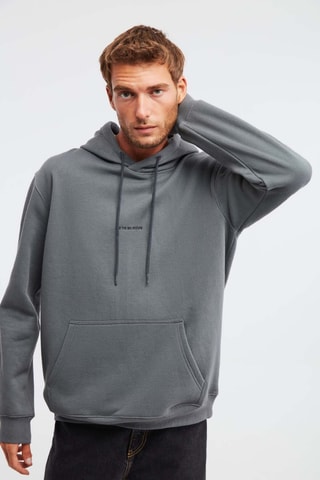 Sweat regular - Cinzento