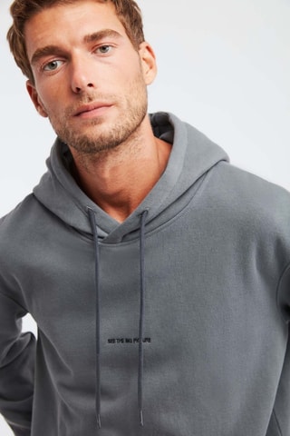 Sweat regular - Cinzento