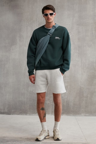Sweat oversize - Verde escuro