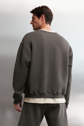 Sweat oversize - Cinzento