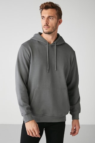 Sweat regular - Cinzento