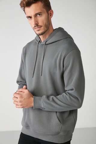 Sweat regular - Cinzento