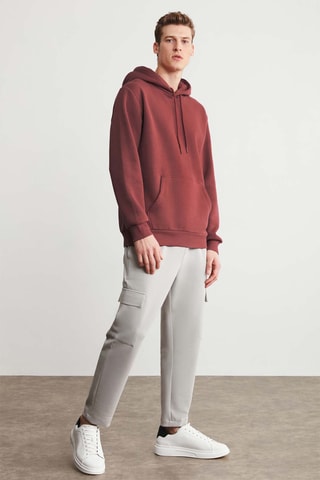 Sweat regular - Bordô