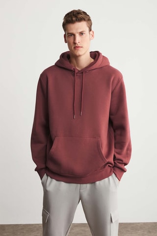 Sweat regular - Bordô
