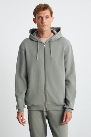 Sweat regular - Verde sálvia
