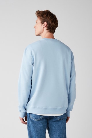 Sweat regular - Azul claro