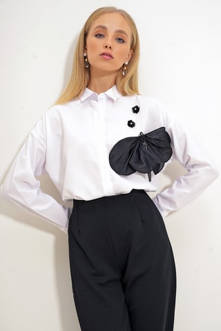 Camisa oversize - Branco
