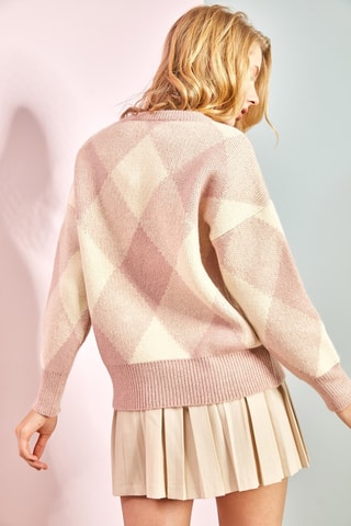 Camisola regular - Rosa