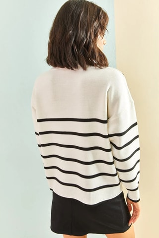 Camisola regular - Branco