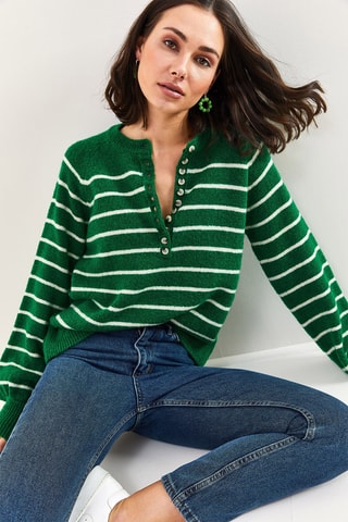 Camisola regular - Verde