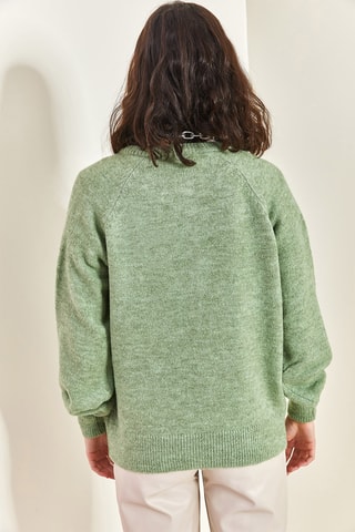 Camisola regular - Verde
