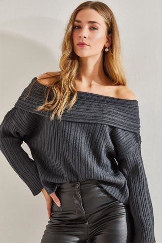 Camisola regular - Antracite