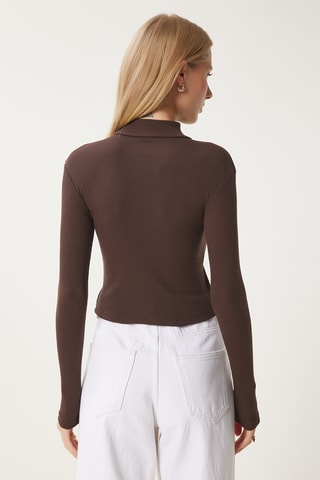 Top slim - Castanho
