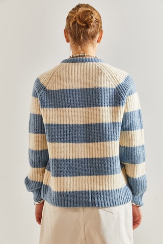 Casaco regular - Azul