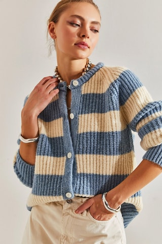 Casaco regular - Azul