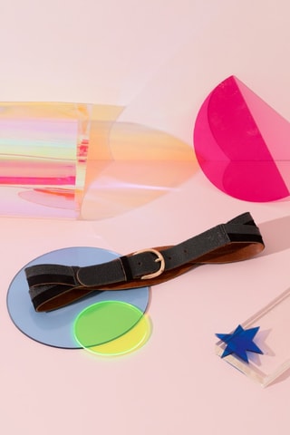 Leren Riem Lennox - Zwart