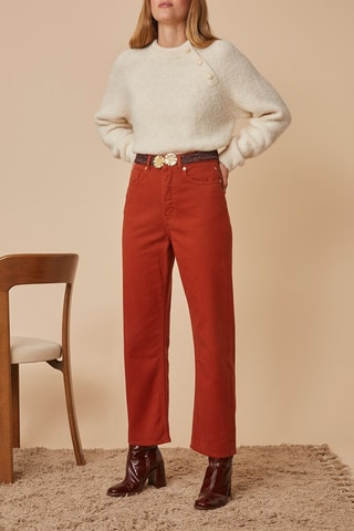 Jeans - Roestbruin