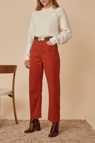 Jeans - Roestbruin