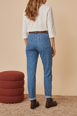 Jeans Mom - Blauw