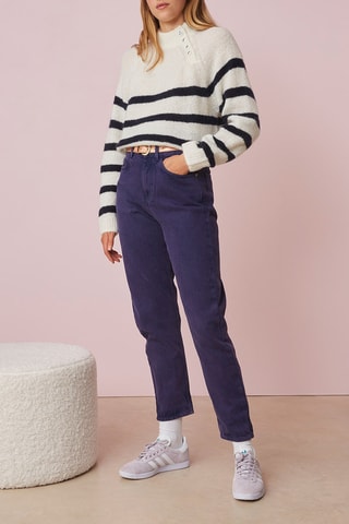 Jeans Mom - Blauw