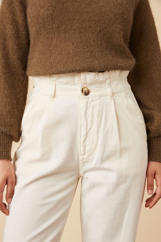 Jeans - Crèmekleurig