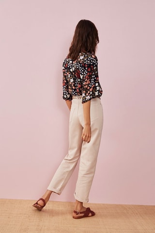 Jeans Loulou - Beige