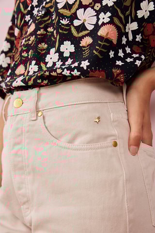 Jeans Loulou - Beige