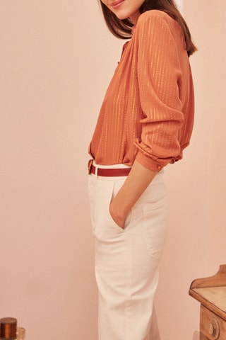 Oversize Blouse Tammy - Leigrijs