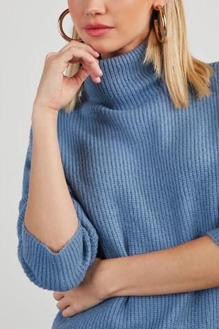 Robe pull - Bleu