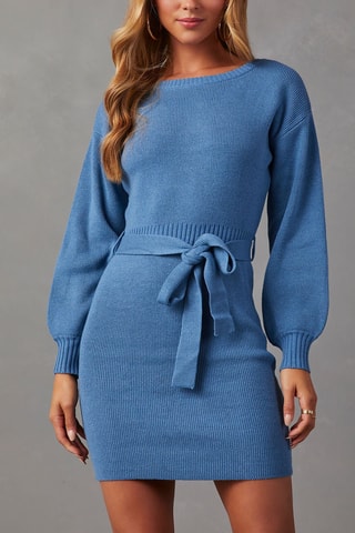 Trui-jurk - Blauw